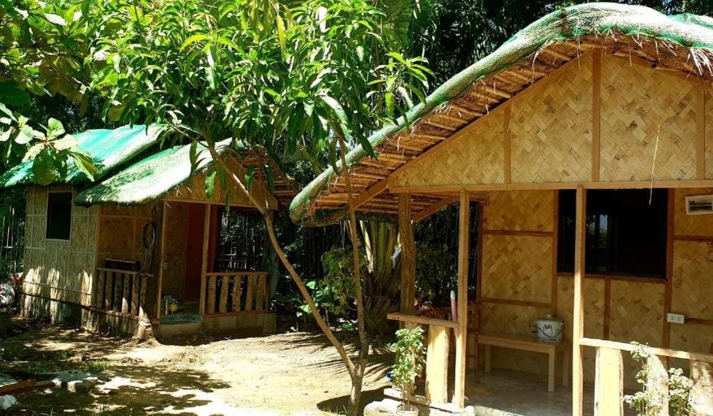 Traditional Filipino Transient House And Huts Near 100 Islands Wharf Alaminos Buitenkant foto